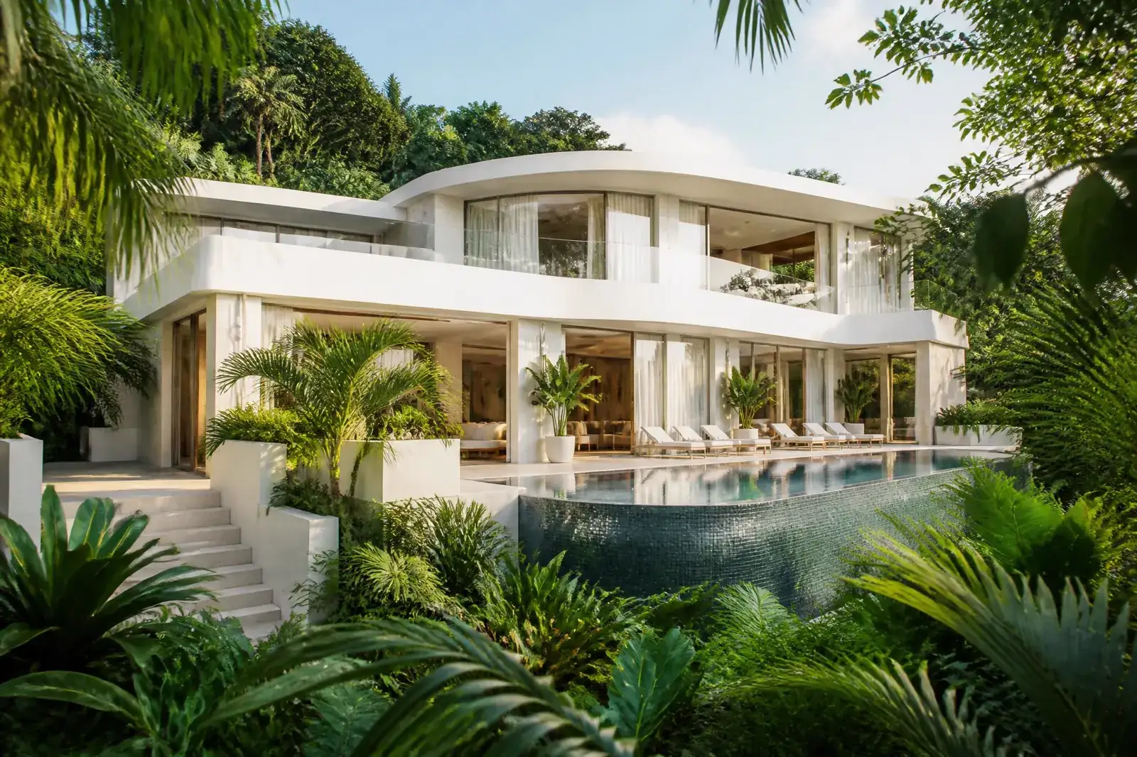Villa contemporánea rodeada de naturaleza en Costa Rica